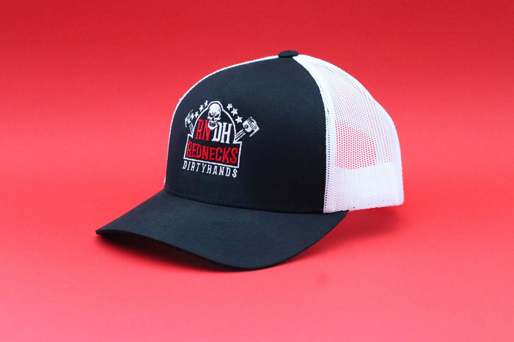 Black and White Trucker Hat