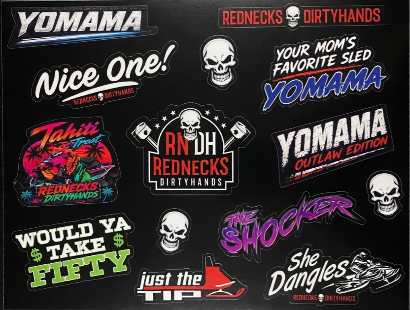 Beer Fridge/Toolbox Stickers Kit